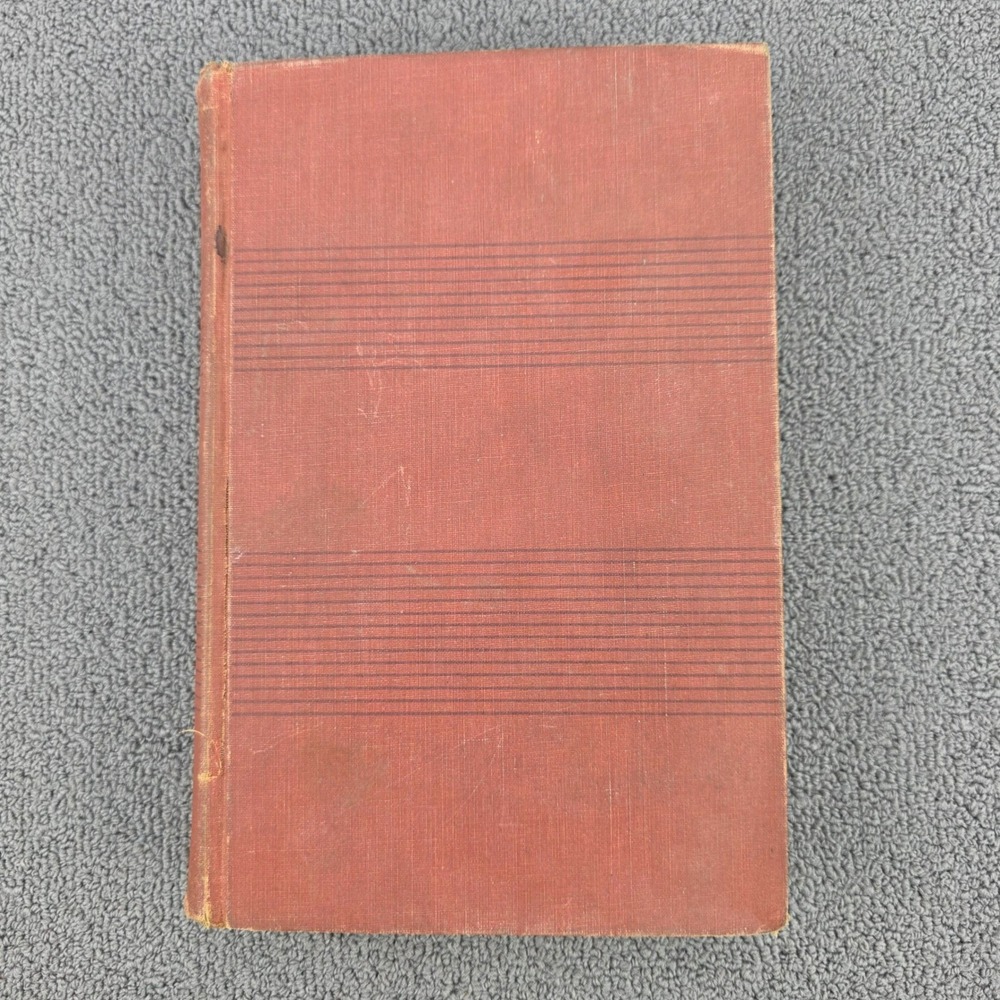 Technical Drawing Book 1947 Macmillan Second Edition Red Vintage Textbook